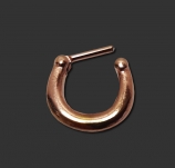 Septum Piercing Rose Gold Stahl